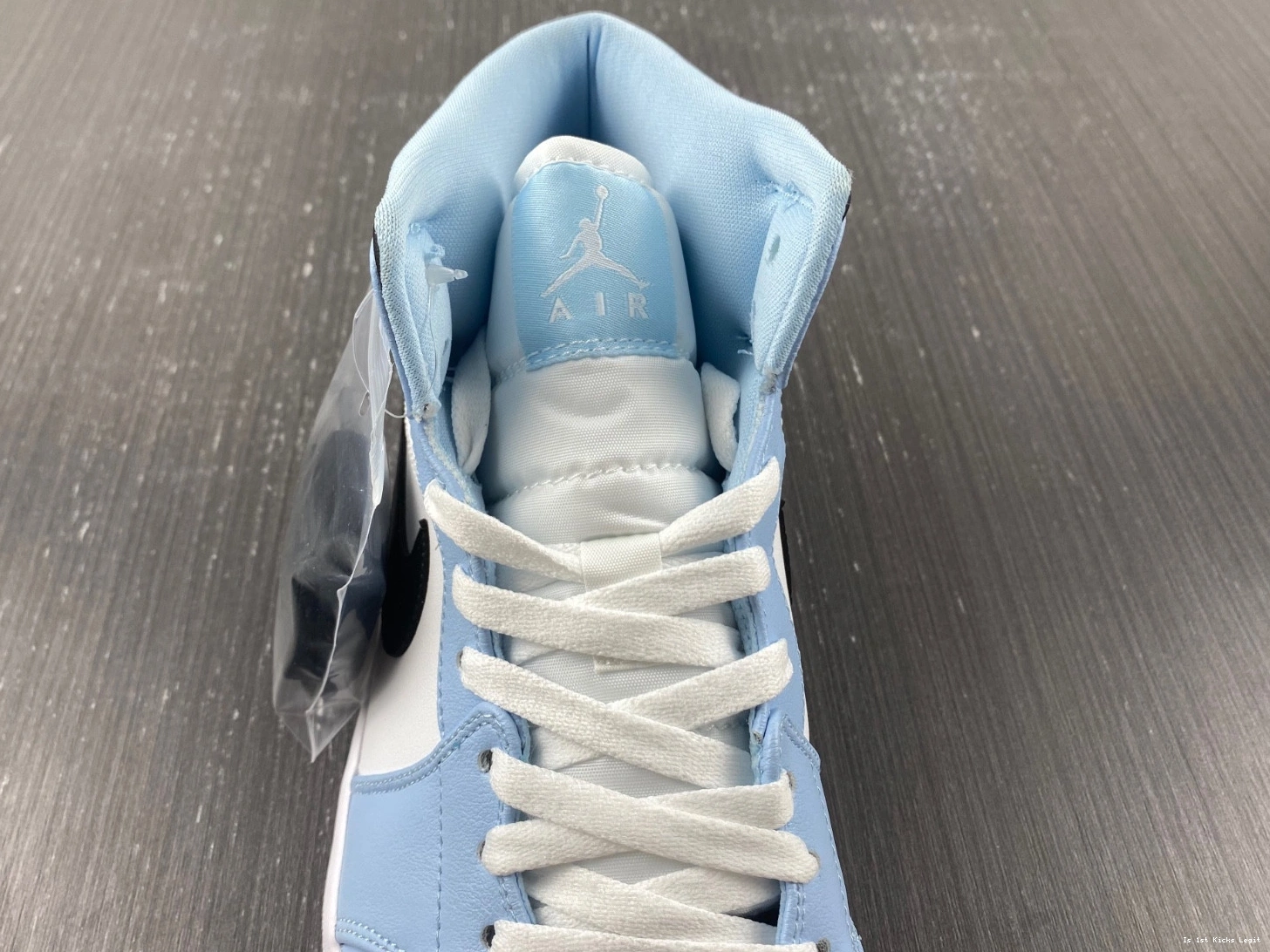 Blue 555112-401 Mid Air Jordan 1 GS Ice 0513